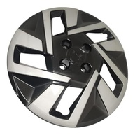 Kit 4 Calotas Esportivas Aro 15 - Design Moderno para Agile, Cobalt, Onix, Prisma, Spin e Montana (Preto/Prata) - imagem 4