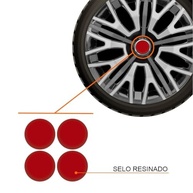 Jogo Calota Aro 14 Triton Sport Black Silver Graphite - Palio, Uno, Siena e + - imagem 3