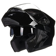 Capacete ILM Modular Aro 2024: Viseira Dupla, Conforto e Segurança DOT - Preto XL - imagem 2