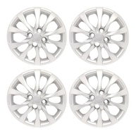 Kit 4 Calotas Aro 14 Prata para Fiat Mobi 2021 - Design Moderno e Proteção - imagem 2