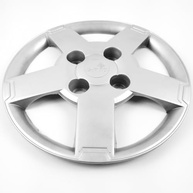 Jogo 4 Calotas Aro 13 Ford Ka 2008-2013 Prata Resinado Grid - Personalize Seu Carro! - imagem 4