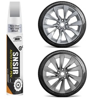 Kit Retoque Tinta Aro Tesla Model 3/Y - Nova Prata | Reparo Rápido e Fácil - imagem 1