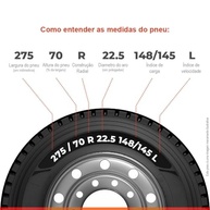 Pneu Pirelli Aro 22.5 275/70R22.5 148/145L FR01: Desempenho e Segurança para seu Veículo - imagem 4