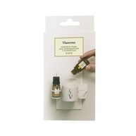 Suporte Elegante para Aromatizador Elétrico e Óleos Essenciais Via Aroma - Branco - imagem 1