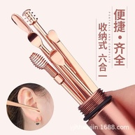 Conjunto de 6 Colheres para Arranhar ou Ouvido em Aço Inoxidável - Spot para Fabricantes - imagem 4