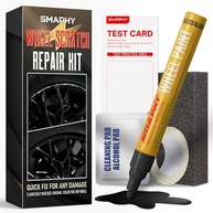 SMAPHY Kit Reparo Arranhões Rodas - Tinta Universal Preta Brilhante para Aros - imagem 2