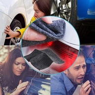 Removedor de Arranhões Nano Sparkle: Kit 3 Panos para Carro - Brilho e Proteção Avançada - imagem 4