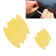 Película Protetora para Maçaneta de Porta de Carro - 4 Peças Transparentes Anti-Arranhões - imagem 3
