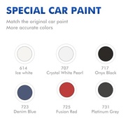 Tinta de Retoque para Carro Volvo Cinza Platina 731 - Reparo Impecável de Arranhões - imagem 3