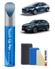 Kit de Tinta de Retoque 42B Blue Reflex Pearl para Mazda - Reparo Profissional de Arranhões e Lascas - imagem 2