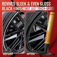 SMAPHY Kit Reparo Arranhões Rodas - Tinta Universal Preta Brilhante para Aros - imagem 4