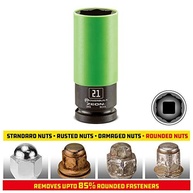 Powerbuilt 941435M: Soquete Zeon 21mm para Porcas Danificadas e Arredondadas - imagem 3