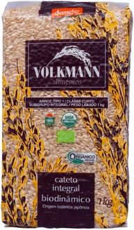 Arroz Cateto Integral Orgânico Biodinâmico Volkmann 1kg - imagem 1