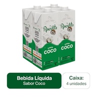 Bebida De Arroz Líquida Sabor Coco Risovita 1l 4 Unidades - imagem 4