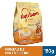 Nutribom Mingau Multicereais 180G - Feito Com Trigo Milho Arroz E Aveia Fonte De Ferro Zinco E Vitaminas - imagem 3