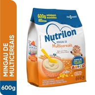 Nutrilon Mingau de Multicereais 600g - Feito Com Trigo, Milho, Arroz e Aveia, Fonte de Ferro, Zinco e Vitaminas - imagem 3