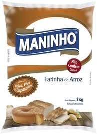 Farinha de Arroz Sem Glúten 1kg - Maninho - imagem 1