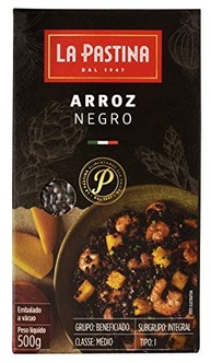 Arroz Negro La Pastina 500G - imagem 2