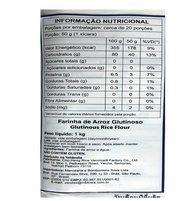Farinha De Arroz Glutinoso Em Pó (glutinous Rice) CHO HENG P/preparo Kimchi E Topokki 1kg - imagem 4