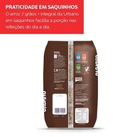Urbano, Arroz 7 grãos + Integral, 8 Saquinhos - 125g cada - imagem 2