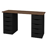 Mesa Escritório 10 Gavetas Due - Artany - imagem 2