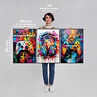 Quadros Gamer Conexão Pop: Decore com Arte! - imagem 2