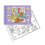 Livro Comfy and Fluffy Purple - Relaxamento Através da Arte - imagem 2