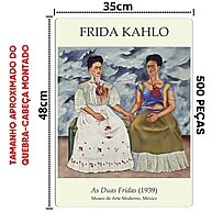 Quebra-Cabeça Frida Kahlo: 500 Peças de Arte - imagem 2