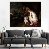 Pôster de Arte Peter Paul Rubens - Venus Frigida | Impressão em Tela 75x60cm para Decoração de Escritório - imagem 4