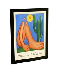 Quadro Decorativo Tarsila do Amaral - Abaporu | Arte Premium com Moldura - imagem 2