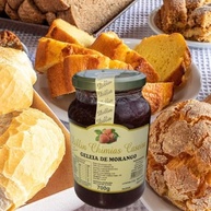 Geleia Dillin Chimia Artesanal Da Serra Gaúcha Com Pedaços da Fruta Sem Conservantes 700g Para Tortas Confeitaria Culinária Chef (Figo com Nozes) - imagem 3