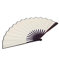 Leque Dobrável Decorativo 25,4 cm Madeira Artesanal - Ventilador Portátil para Casamento e Decoração de Ambientes - imagem 5