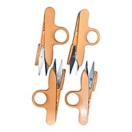 Kit de 12 Tesouras de Arremate com Lâmina Inoxidável para Costura e Artesanato - imagem 1