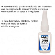 Tek Bond 200: Cola Multiuso para Artesanato - imagem 2