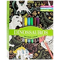 Arteterapia Dinossauros: Kit Relaxante e Criativo - imagem 1
