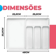 Organizador de Gaveta Talheres: Praticidade Arthi! - imagem 2
