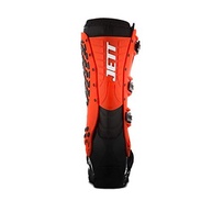 Bota Motocross Articulada Jett Hi-Vis Preta/Vermelha - Segurança e Conforto para Pilotos - imagem 5