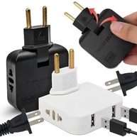Adaptador Tomada Articulado Giratório 360° com USB - Essencial para Viagens e Casa - imagem 5