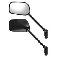 Espelho Retrovisor Mini Titan 99/150 (Par) Yamaha Preto - Articulado e Resistente - imagem 3