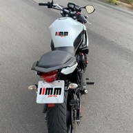 Eliminador de Rabeta XJ6 N/F MM PARTS: Suporte Esportivo Articulado em Aço Inoxidável - imagem 3