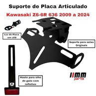 Eliminador de Rabeta Articulado Kawasaki ZX-6R / 636 Ninja (2009-2024) - MM PARTS - imagem 4