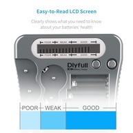 Testador de Bateria Universal Dlyfull com LCD: Verifique Todas as Suas Pilhas Facilmente! - imagem 4