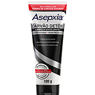 Asepxia Limpeza Esfoliante Carvão Detox – Pele Limpa e Sem Cravos - imagem 1