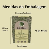 CoCook Tempero 100% Natural Caril de Banana Sabor Ásia 75g Ideal para Purê Refogada de Banana, Zero Glúten, Zero Lactose, Zero Conservantes, Zero Corantes, Zero Sódio - Rende até 30 porções - imagem 4