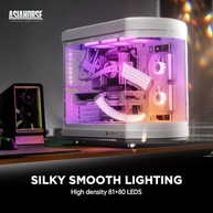 Kit Extensor de Cabo RGB Aurora AsiaHorse para PC: Iluminação ARGB para Placa Mãe e GPU - imagem 3