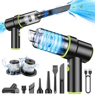 Aspirador Portátil CODN 12000PA: Sem Fio, 2 em 1 (Aspirador e Soprador) com Luz LED e Carregamento Tipo C - imagem 1