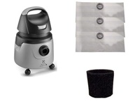 Kit 3 Sacos Descartáveis para Aspirador Electrolux A10 Smart - Compatibilidade Total + Filtro Motor - imagem 2