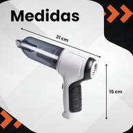 Aspirador de Pó Portátil Sem Fio 120W Verde: Limpeza Poderosa e Versátil para Seu Carro e Casa - imagem 3