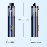 Aspirador Portátil FTVOGUE 15000Pa: Limpeza Poderosa e Sem Fio para Carro e Casa com Display LED - imagem 3