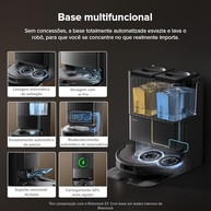 Roborock QV 35S - Aspirador e Esgregão Robô com 10.000Pa, Autoesvaziamento e Lavagem Automática - imagem 4